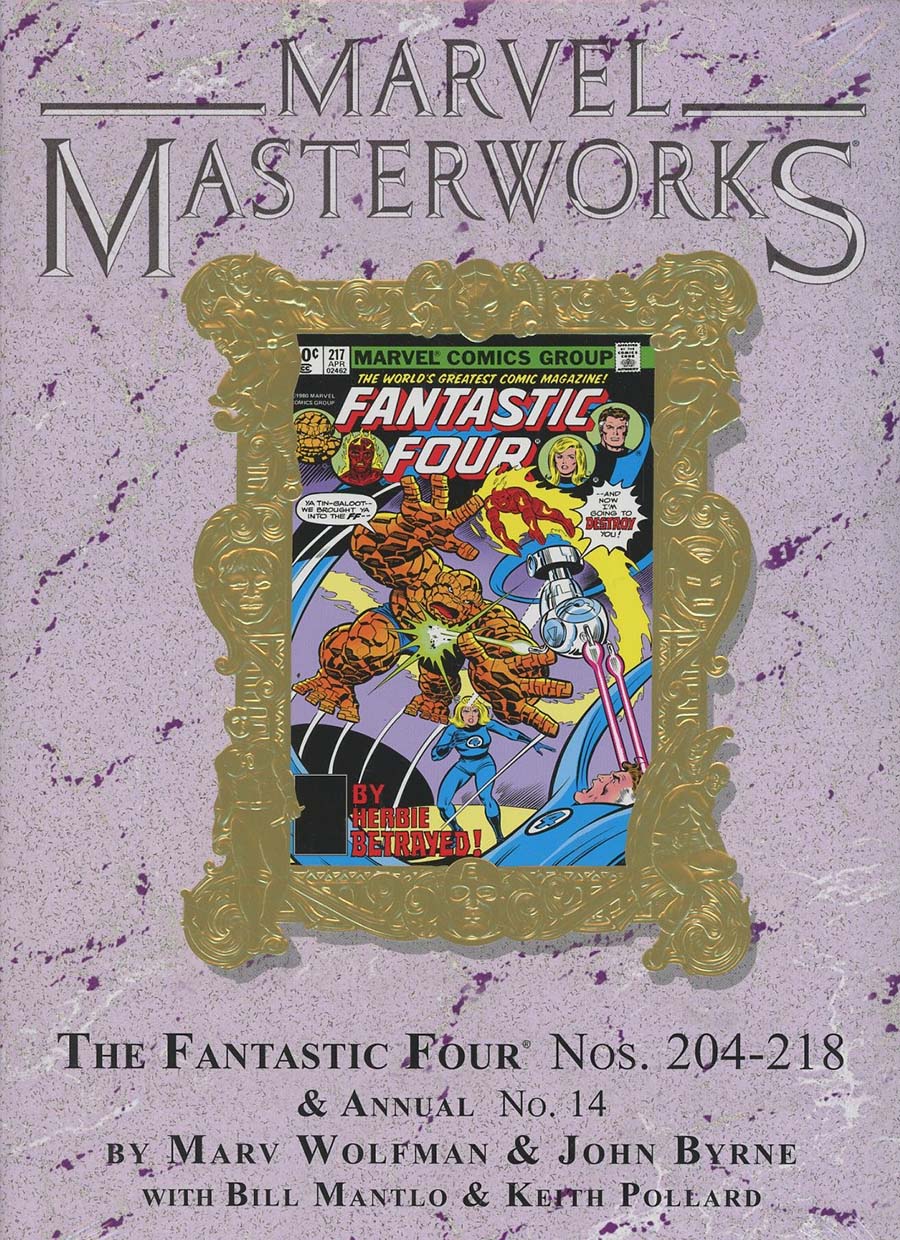 Marvel Masterworks Fantastic Four Vol 19 HC Variant Dust Jacket
