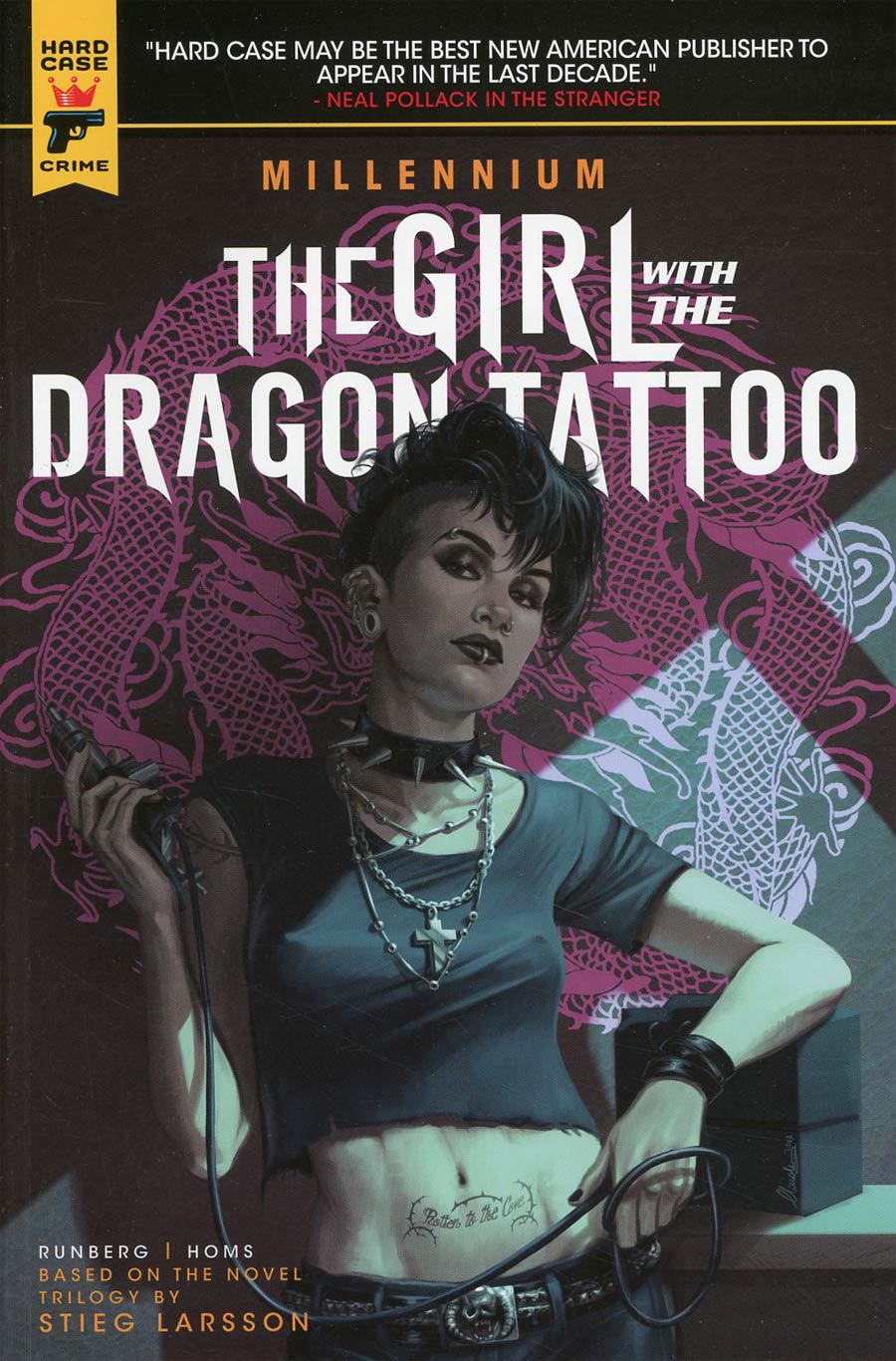 Hard Case Crime Millennium Girl With The Dragon Tattoo TP
