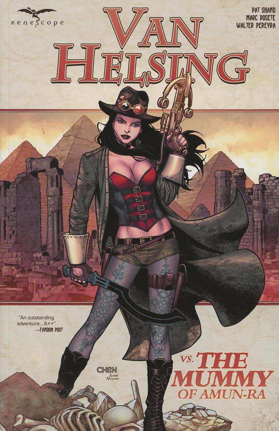 Grimm Fairy Tales Presents Van Helsing vs The Mummy Of Amun-Ra TP