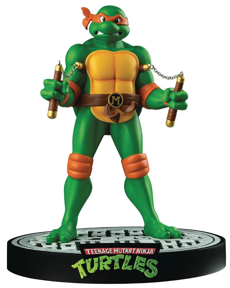 Teenage Mutant Ninja Turtles Michelangelo 12-Inch Statue