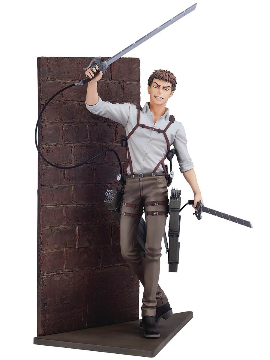 Menshdge Tech PVC Statue No 31 Attack On Titan Jean Kirstein Survey Corps Figure