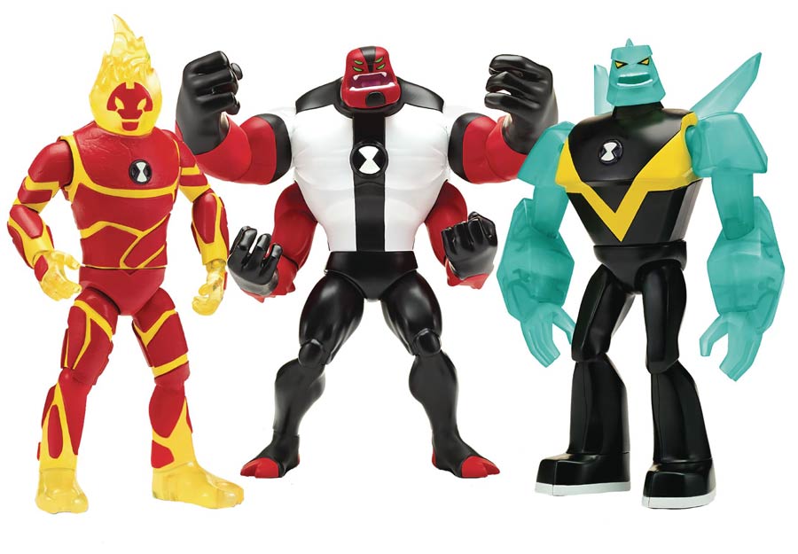 Ben 10 Giant Figures Action Figure Assortment Case