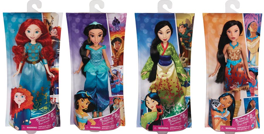 Disney Princess Classic Fashion Doll Assortment Case 201702