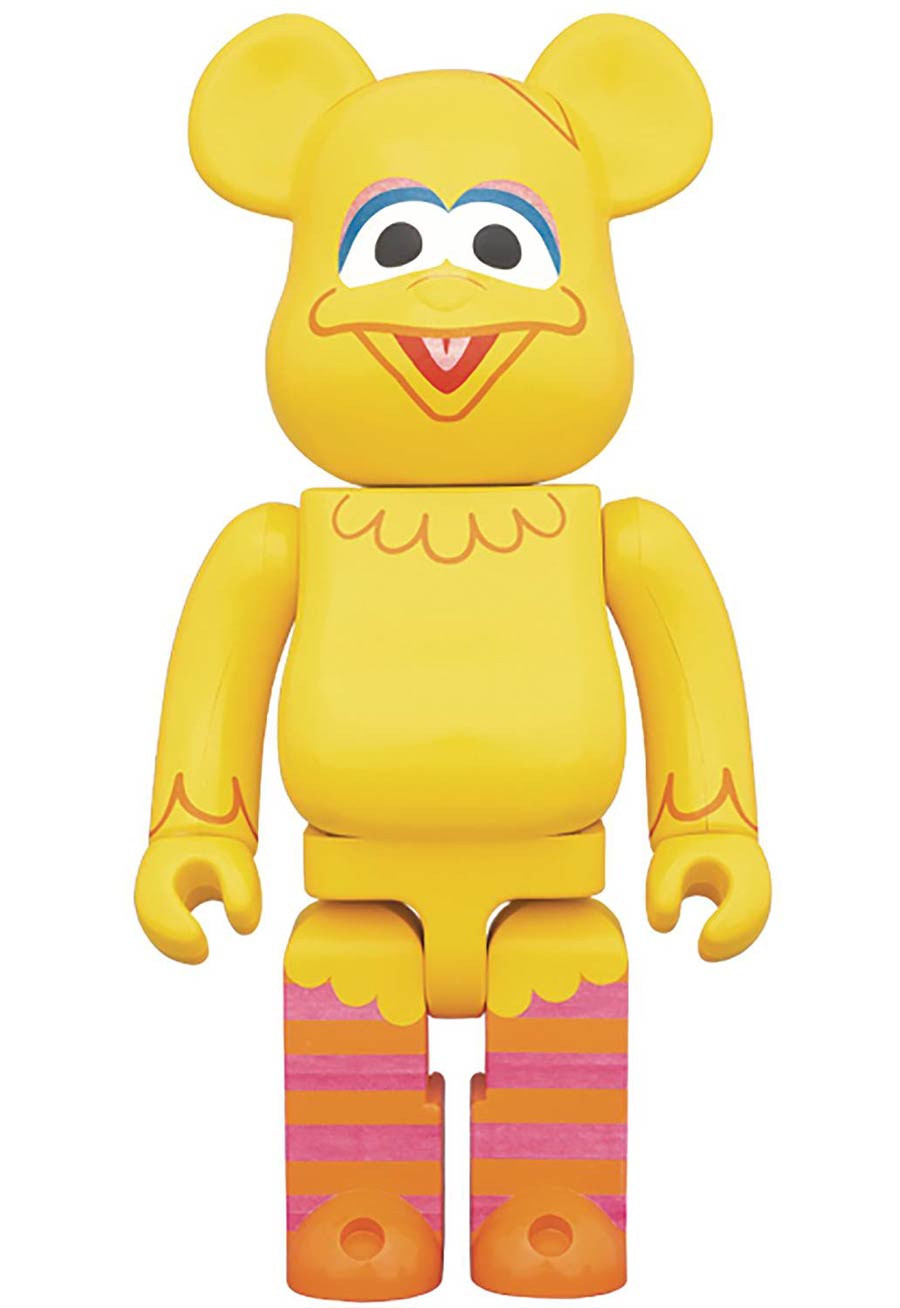 Sesame Street Big Bird 1000 Percent Bearbrick
