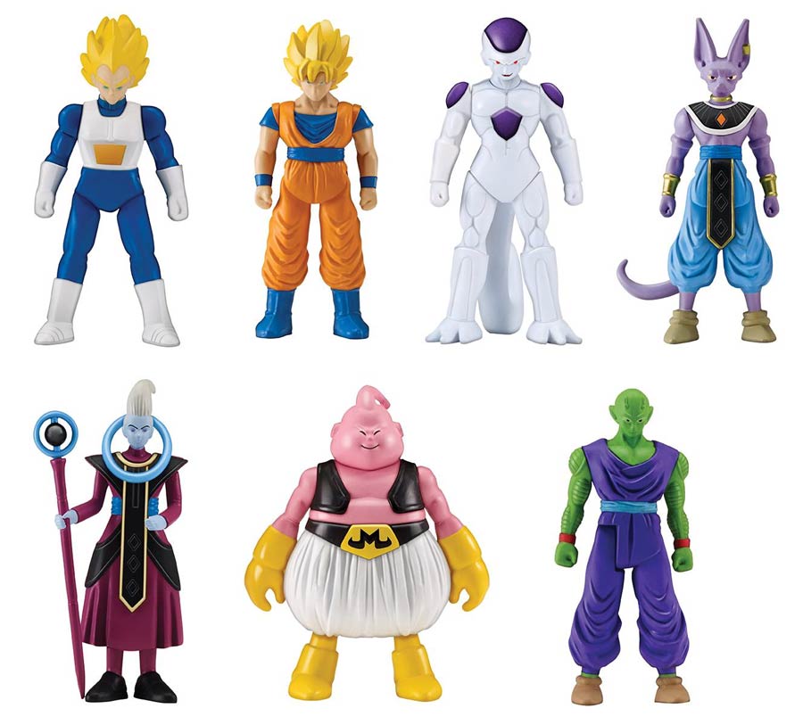 Dragon Ball Super Spin Battlers Figure Blind Mystery Box Assortment Case