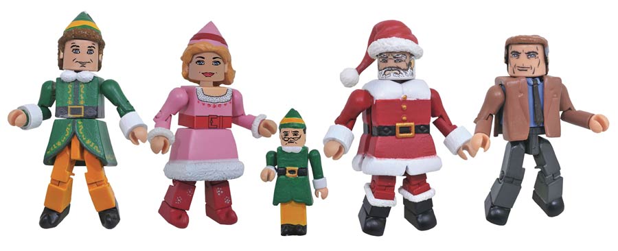 Elf Movie Minimates Box Set