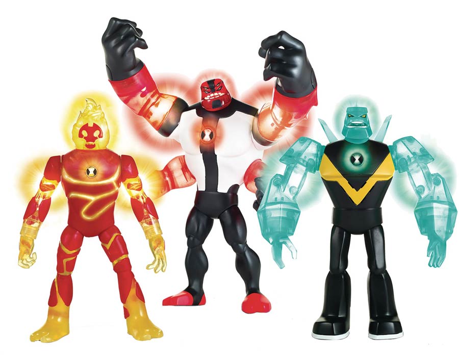 Ben 10 Deluxe Action Figure Assortment Case