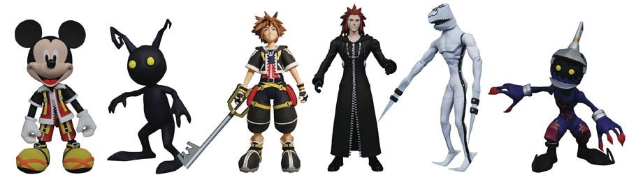 Kingdom Hearts Select Action Figure Series 1 Assortment Case