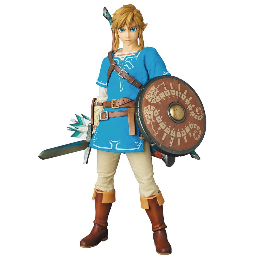 Legend Of Zelda Breath Of The Wild Link Real Action Hero Action Figure
