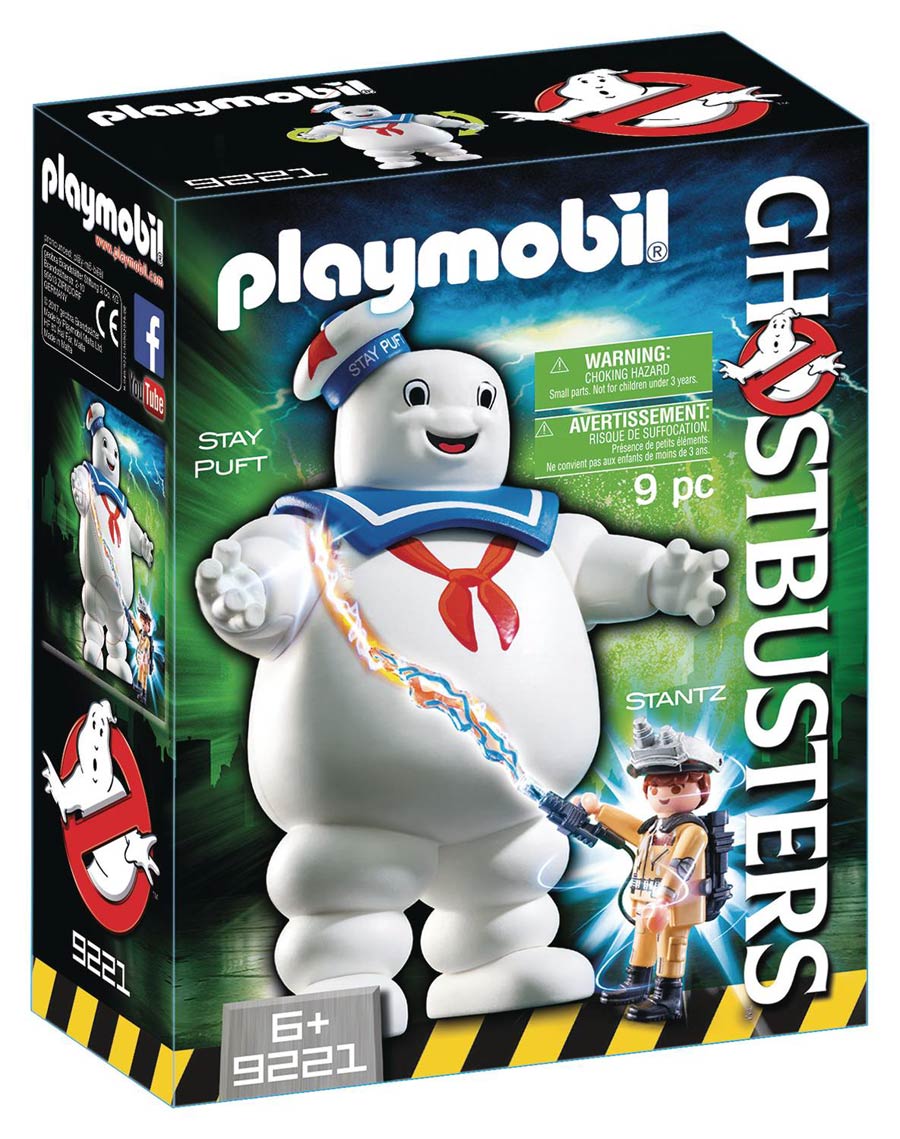 Playmobil Ghostbusters Stay Puft Marshmallow Man Play-Set