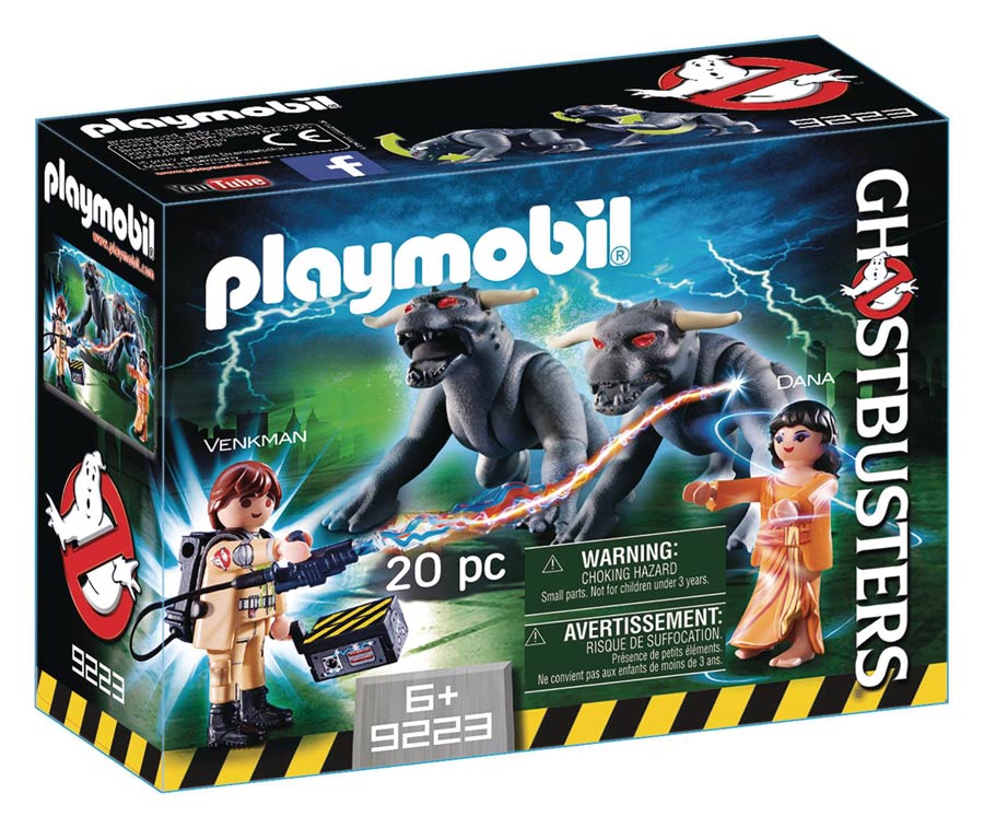 Playmobil Ghostbusters Peter Venkman With Terror Dogs Play-Set