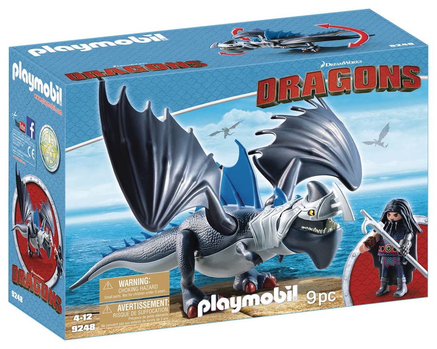 Playmobil How To Train Your Dragon Drago & Thunderclaw Play-Set