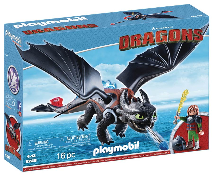 Playmobil How To Train Your Dragon Hiccup & Toothless Play-Set