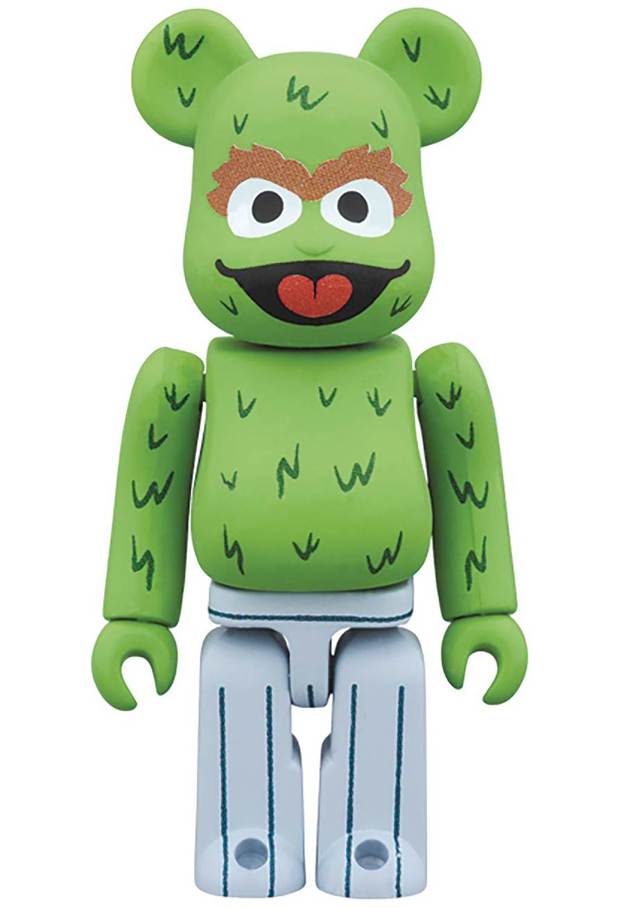 Sesame Street Oscar The Grouch 100 Percent Bearbrick