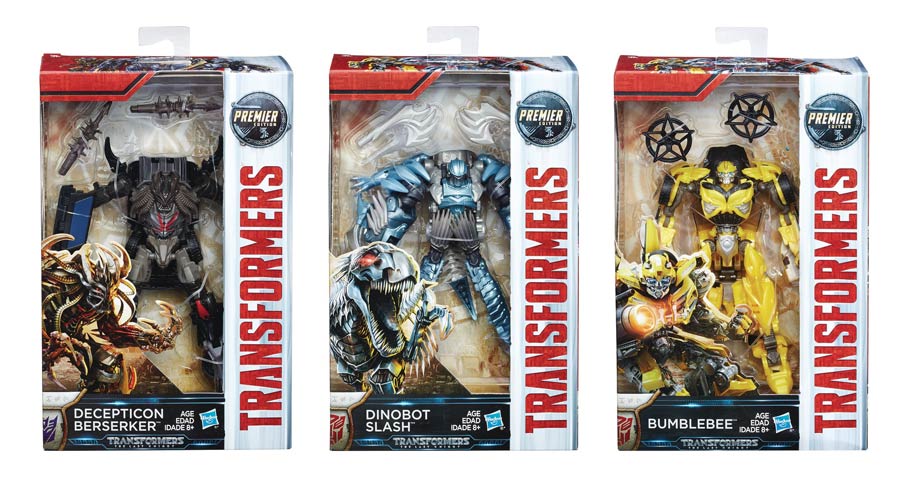 Transformers The Last Knight Premier Deluxe Action Figure Assortment Case 201701