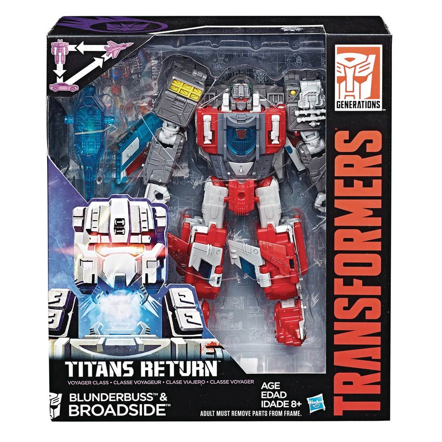 Transformers Generations Titans Return Voyager Action Figure Assortment Case 201701