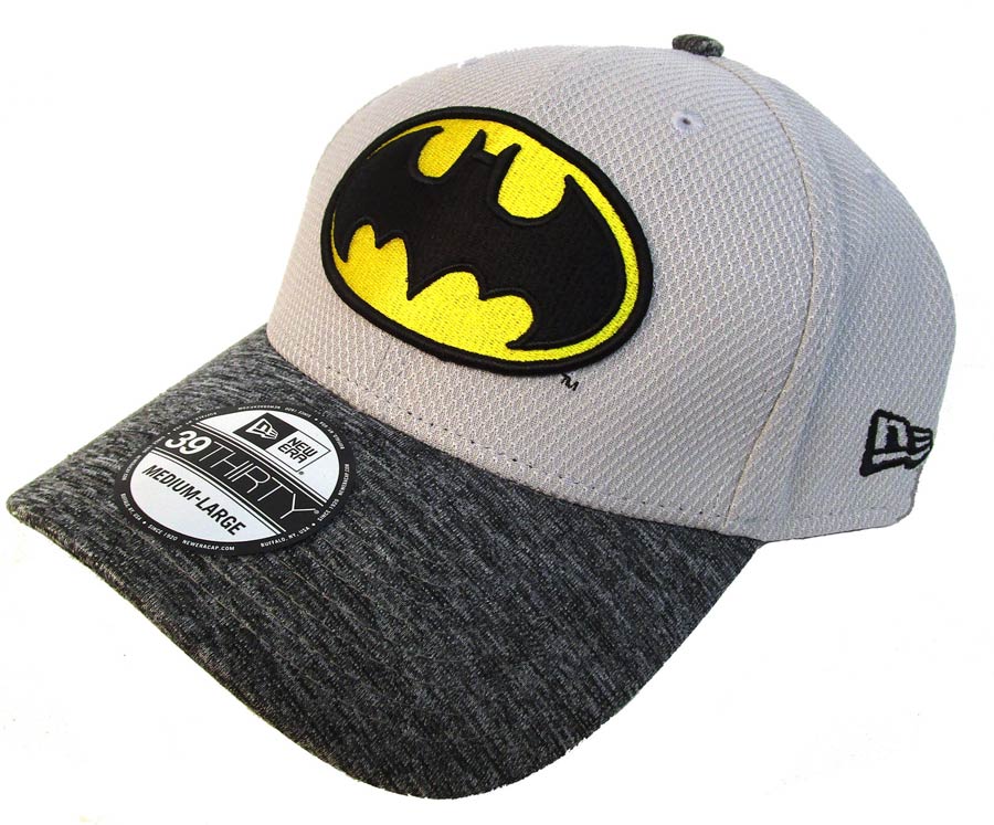 Batman Team Shaded Grey 3930 Flex Fit Cap ML