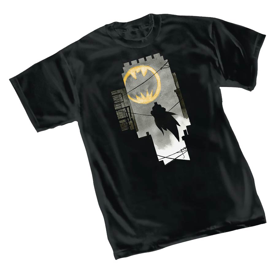 Batman Alley By Tim Sale T-Shirt Large