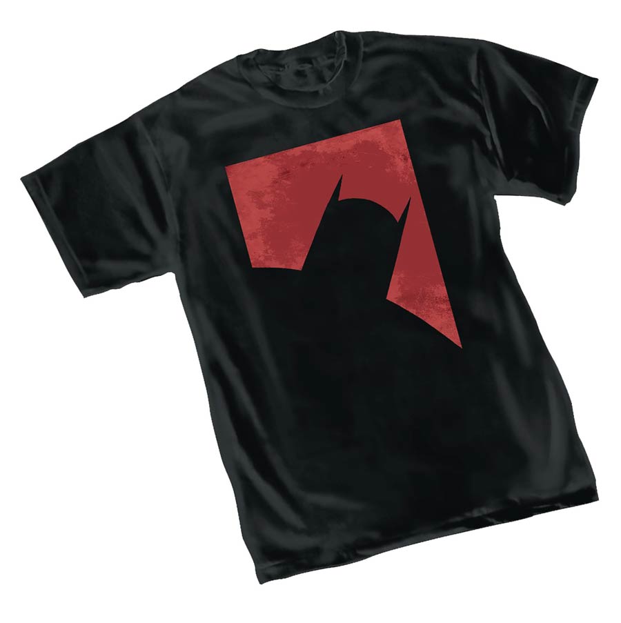 Batman Silhouette By Lee Weeks T-Shirt Large
