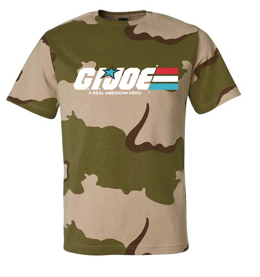 GI Joe American Hero Camo T-Shirt Large