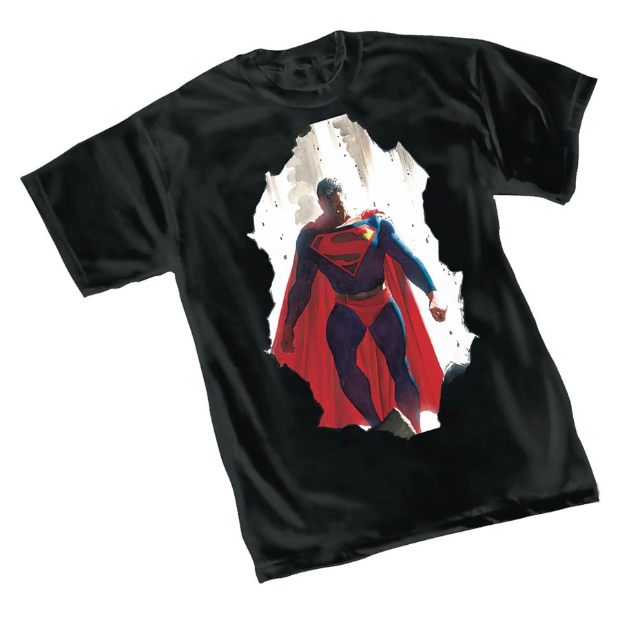 Superman Breakthrough By Alex Ross T-Shirt Large