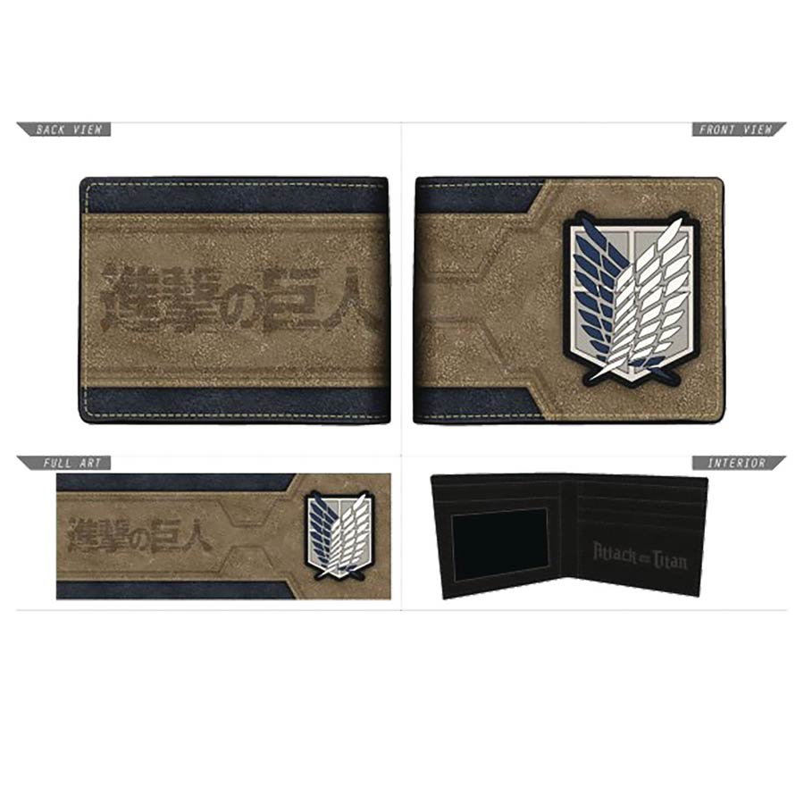 Attack On Titan Bi-Fold Wallet
