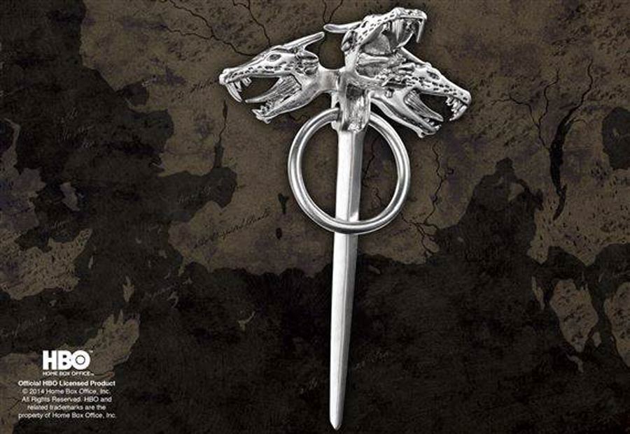 Game Of Thrones Daenerys Three Dragon Replica Pin