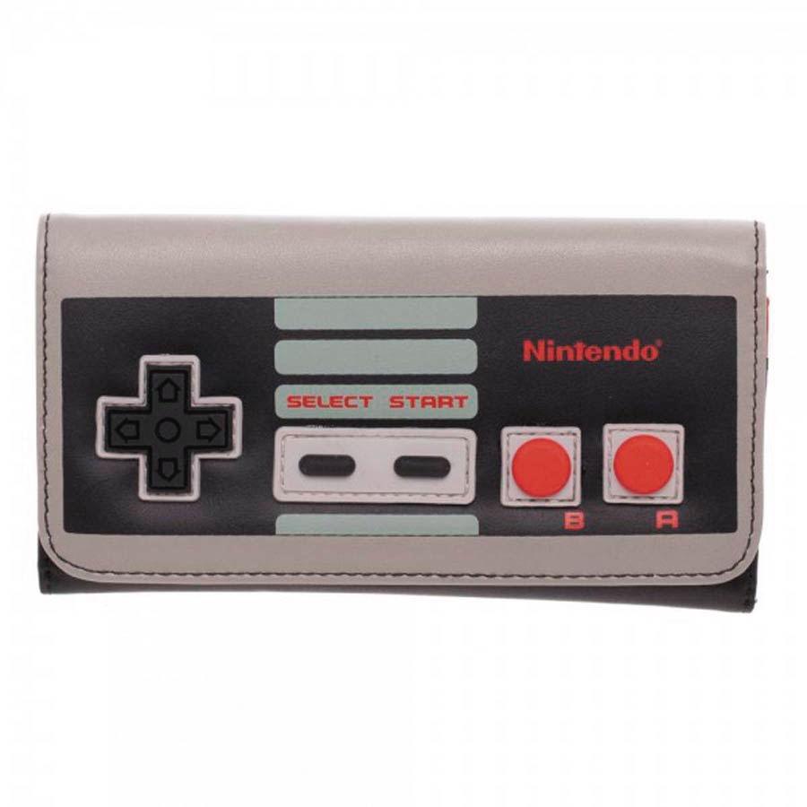 Nintendo NES Controller Zip-Around Wallet