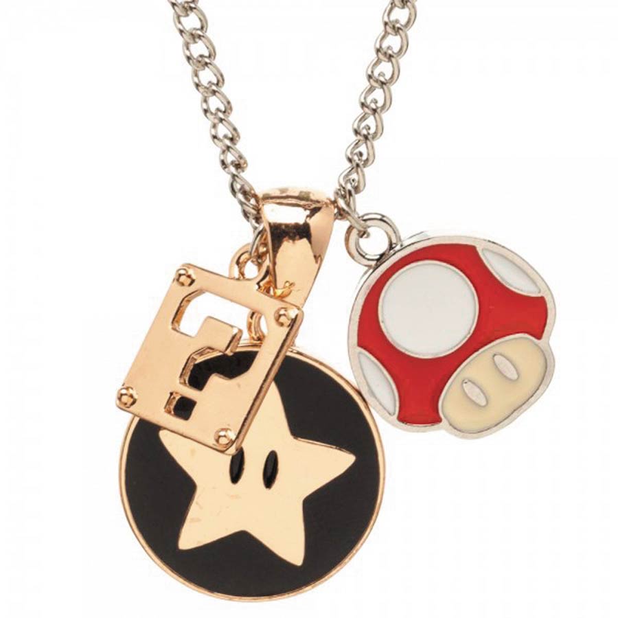 Nintendo Super Mario Charm Necklace