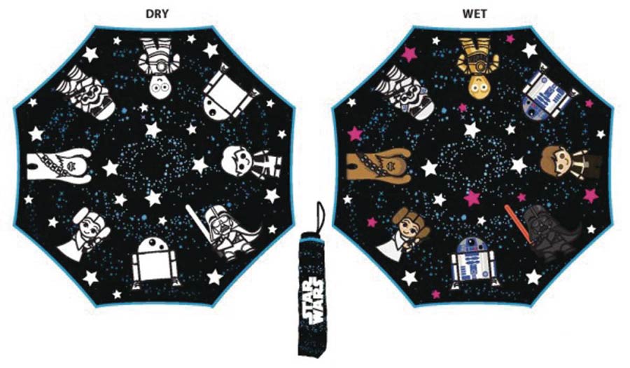 Star Wars Liquid Reactive Color Changing Umbrella