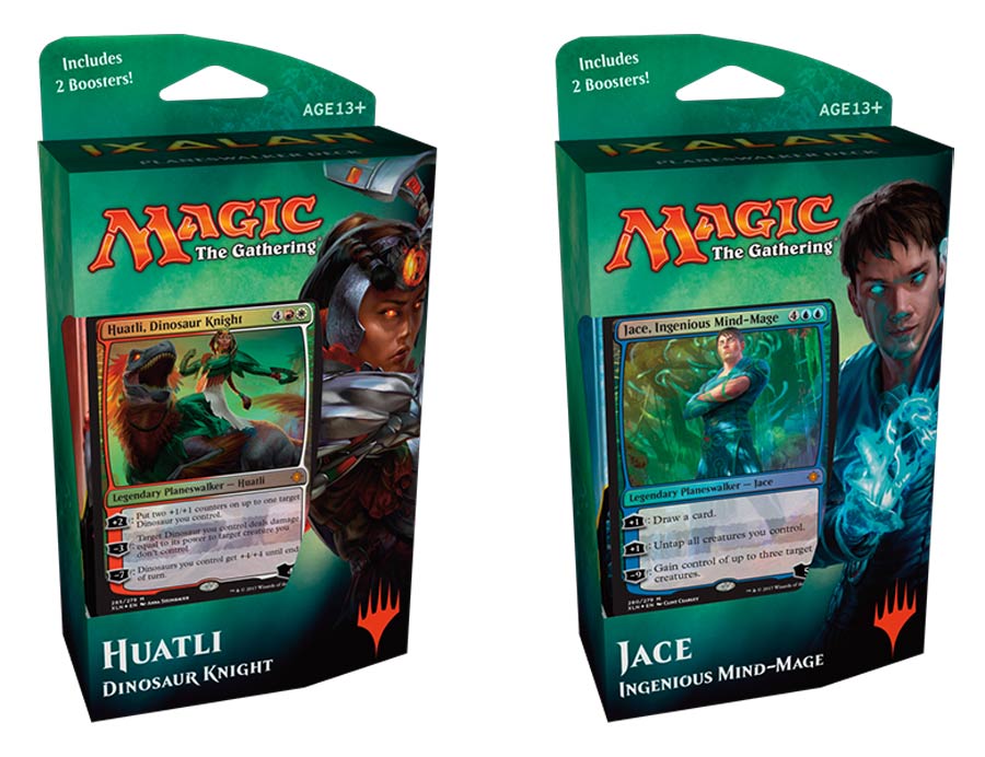 Magic The Gathering CCG Ixalan Planeswalker Deck Display