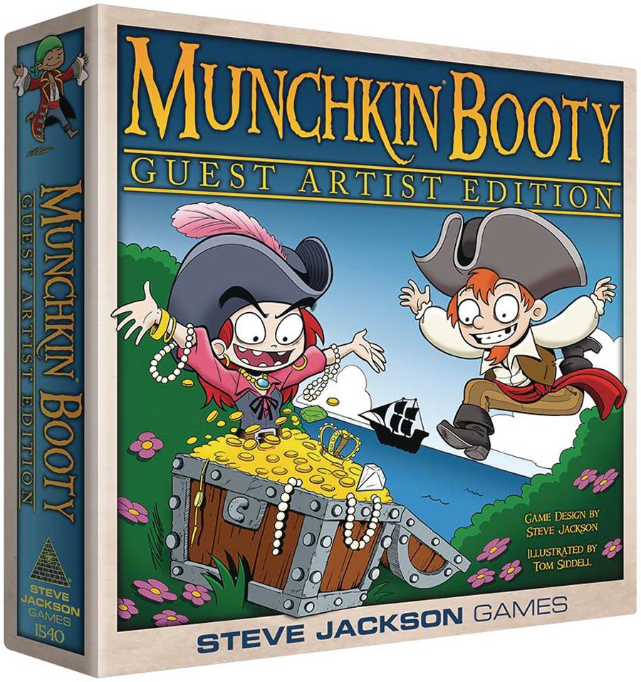 Munchkin Booty Tom Siddell Guest Artist Edition