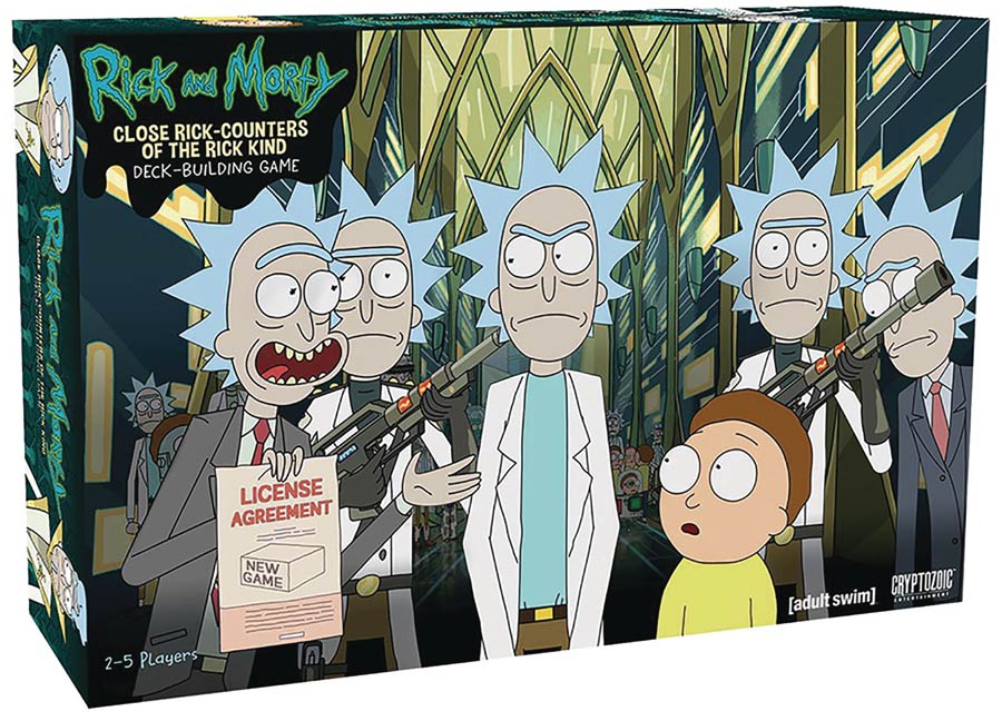 Rick And Morty Close Rick-Counters Of The Rick Kind Deck Building Game