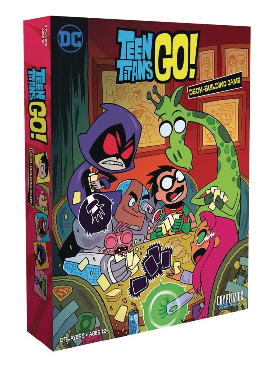Teen Titans Go Deck Building Game