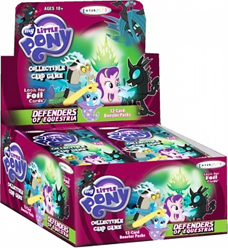 My Little Pony Defenders Of Equestria CCG Booster Display
