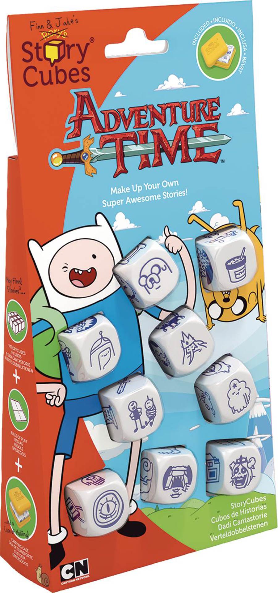 Rorys Story Cubes Dice Set - Adventure Time