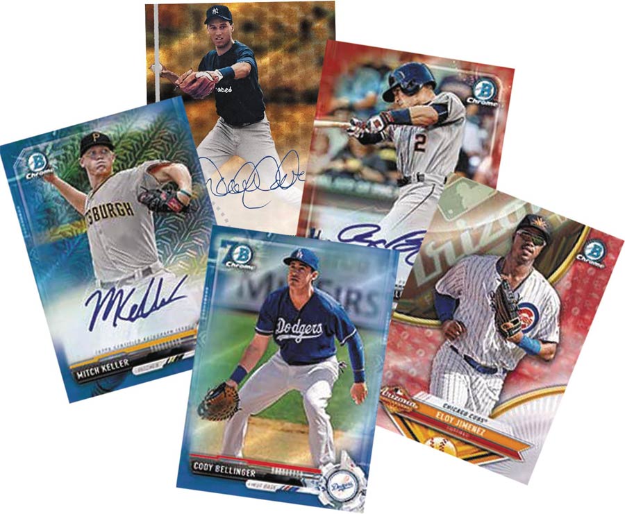 Bowman 2017 Chrome Baseball Trading Cards Autograph Box