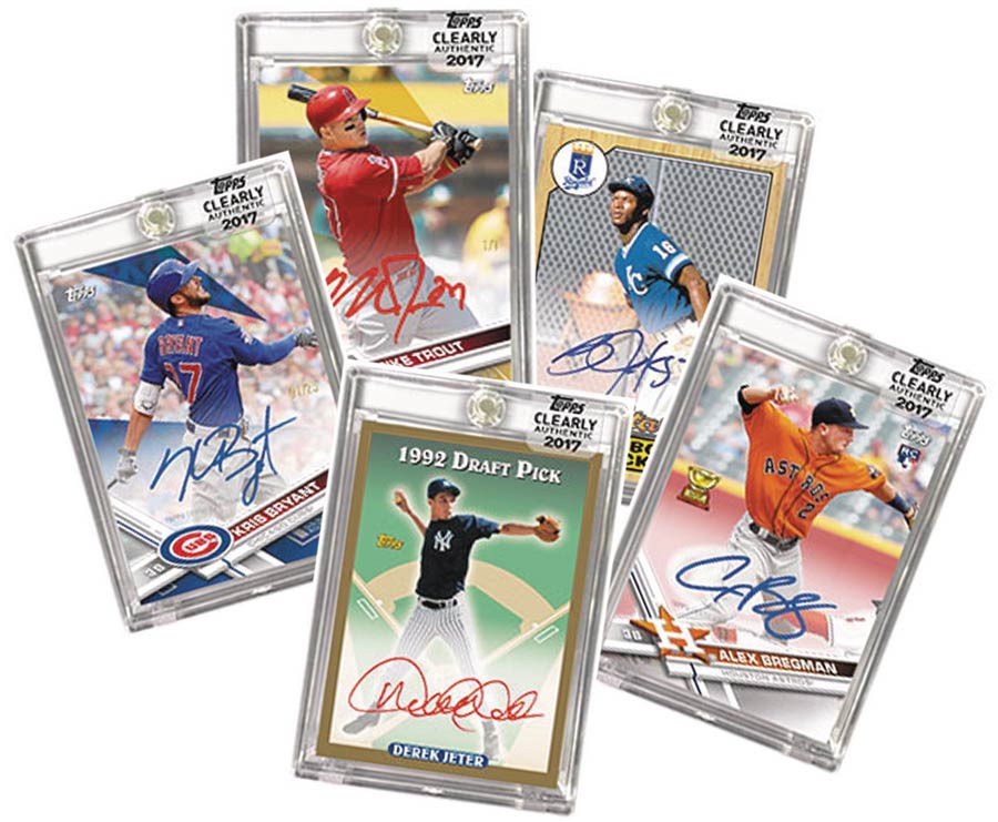 Topps 2017 Clearly Authentic Baseball Trading Cards Box - Midtown