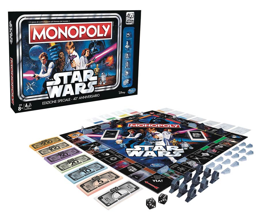 Monopoly Star Wars 40th Anniversary Edition Case