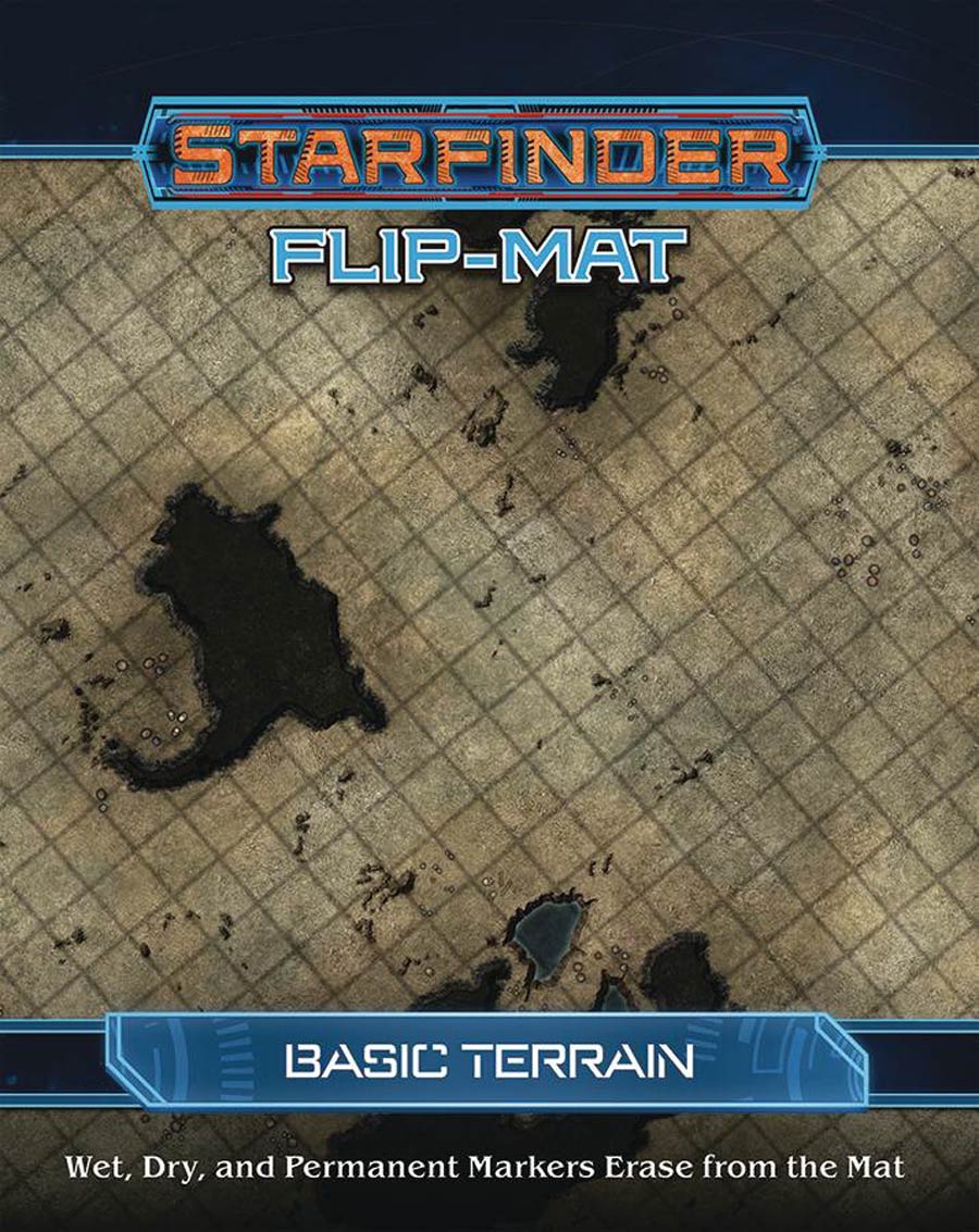 Starfinder Flip-Mat - Basic Terrain