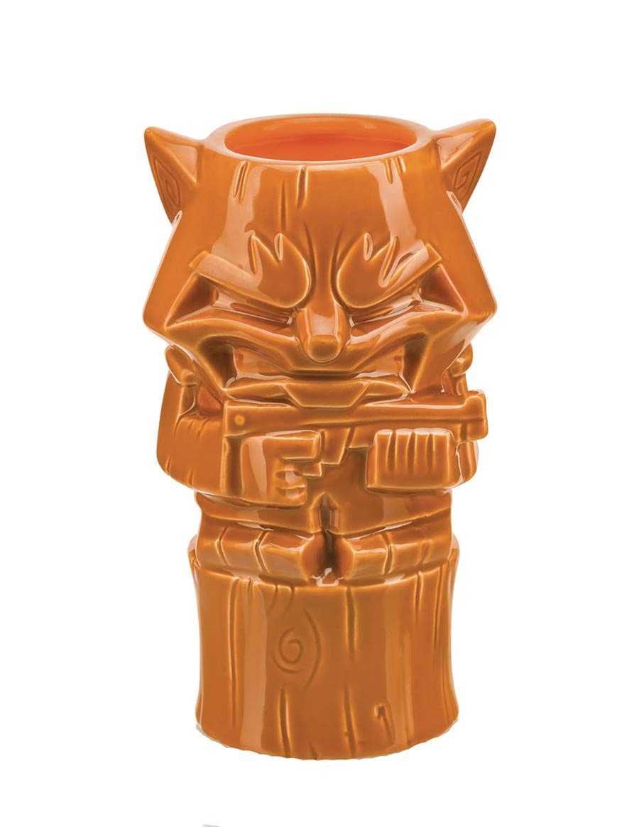 Guardians Of The Galaxy Geeki Tiki Glass - Rocket Raccoon