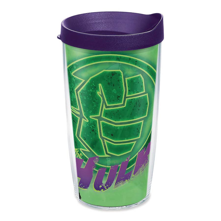 Tervis Marvel Hulk Tumbler With Lid - 16-Ounce