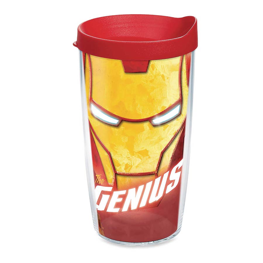 Tervis Marvel Iron Man Tumbler With Lid - 16-Ounce
