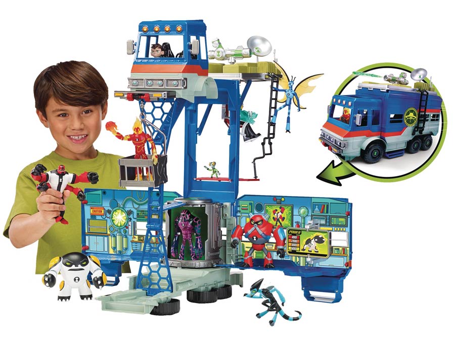 Ben 10 Rustbucket Vehicle Assortment Case