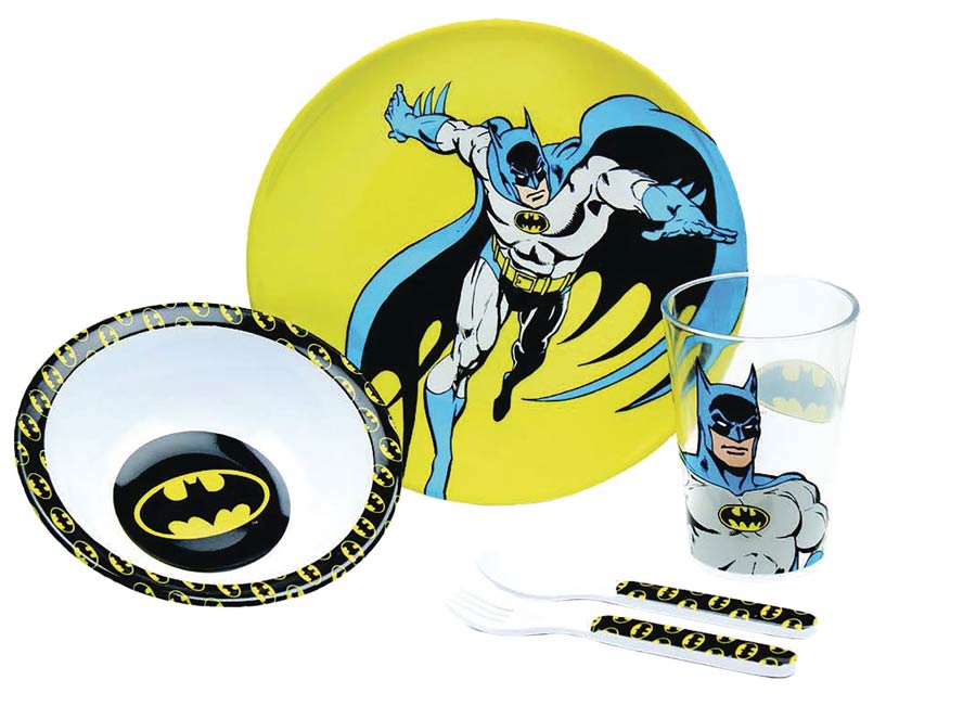 DC Heroes 5-Piece Meal-Time Set - Batman