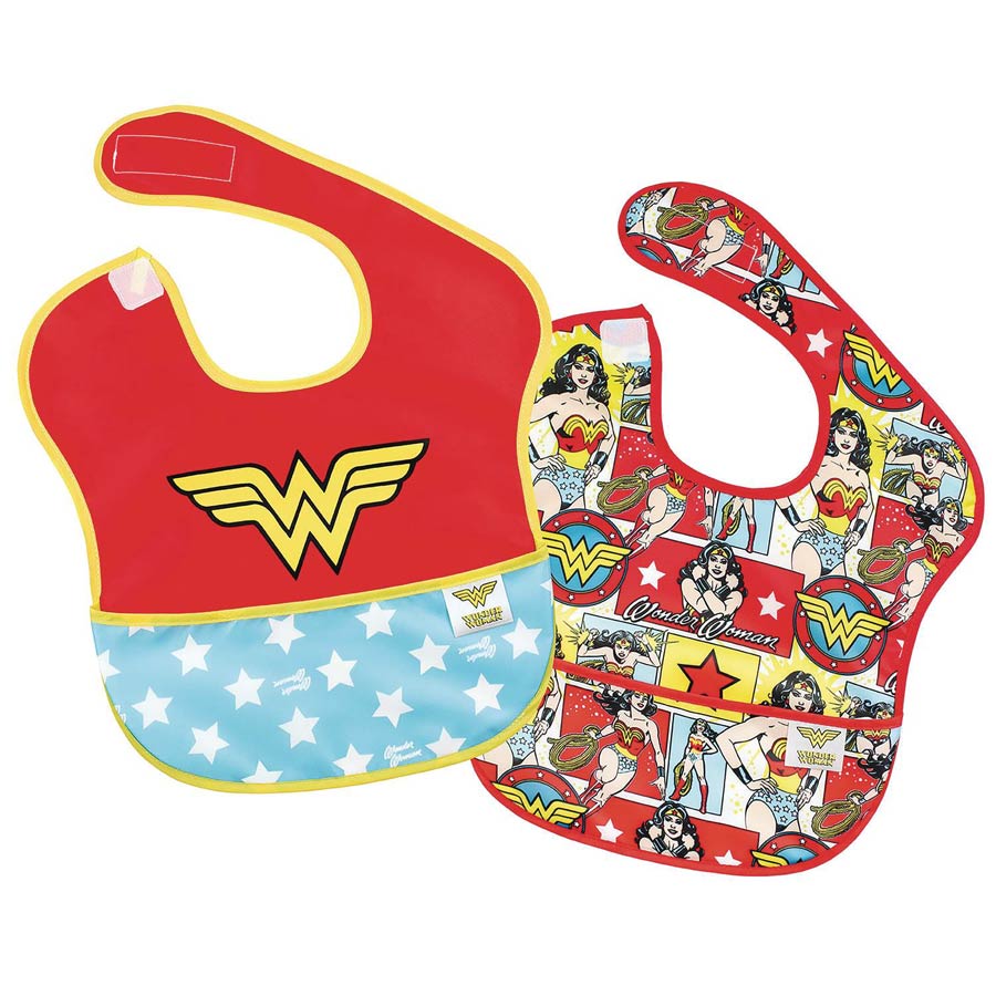 DC Heroes Character & Logo Superbib 2-Pack - Wonder Woman