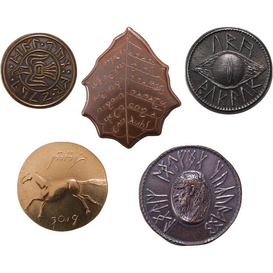 Lord Of The Rings Middle Earth 5-Coin Set 1