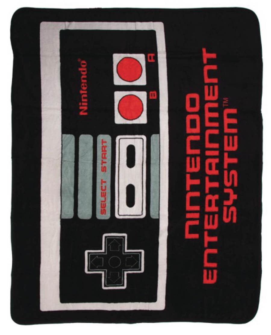 Nintendo Throw Blanket - NES Controller