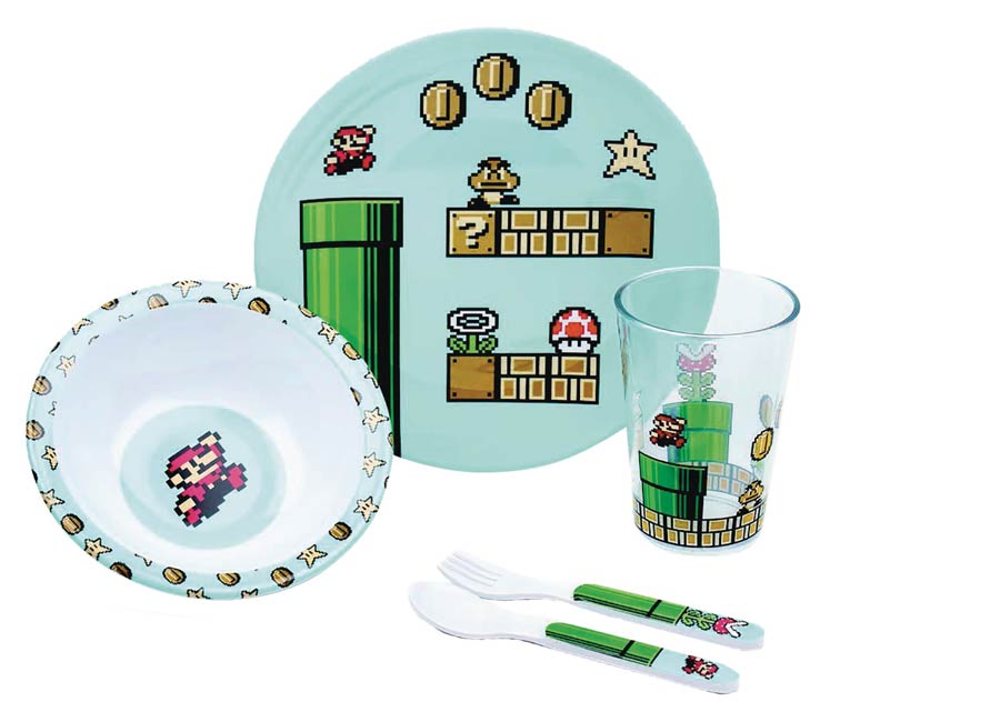 Nintendo Super Mario 5-Piece Meal-Time Set