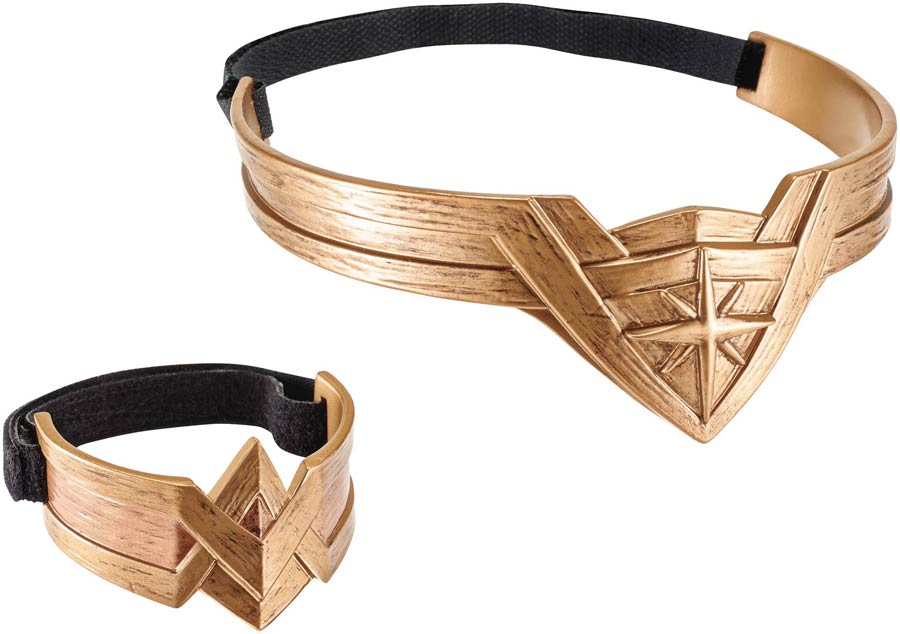Wonder Woman Movie Headdress & Arm Band Case